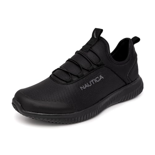 Nautica Slip On Black Non Slip Work Shoes, Safety Water...