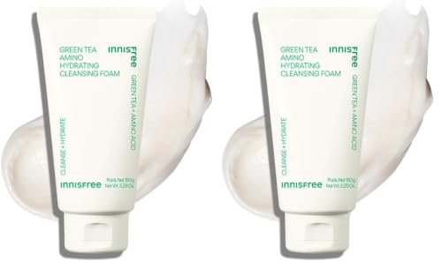 Image of Innisfree Volcanic BHA Pore Foaming cleanser, Clogged Pore Cleanser with Volcanic Clusters | Blackhead Removal | Deep Cleansing