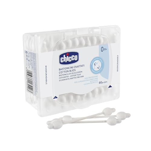 Chicco Wadding Sticks Safe Hygiene 60 Units