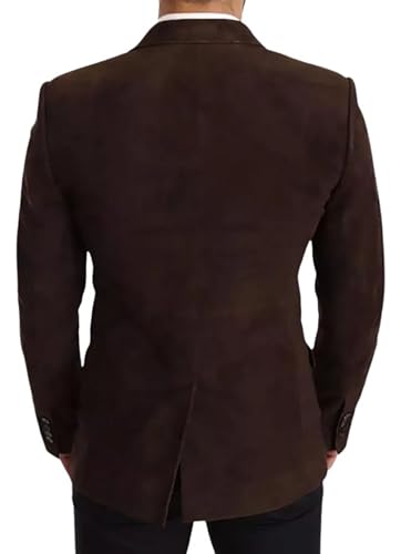 Mens Generic Suede Blazer Casual - Mens Suede Blazer Jacket2