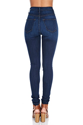 Vibrant Women’s Skinny Denim Jeans – High Waisted 5 Button Up Super Stretch Classic Casual Slim Fit Pants3