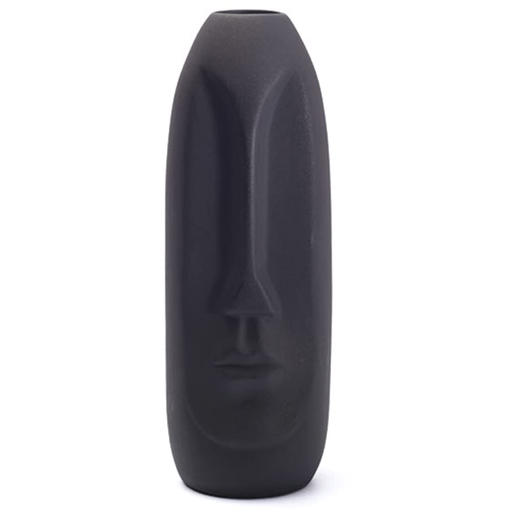 Ceramic vase， Abstract Human Face Design Modern, Creative Minimalist Decorative Vase