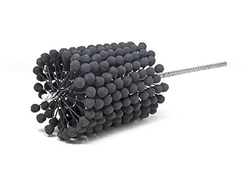 Image of Brush Research GBD412320BC FLEX-HONE, 4-1 /2 inch (114mm) Diameter, 320 Grit, Boron Carbide, for Medium to High Carbon Steels and Heat-Treated Steels to 50 Rc