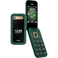 Nokia 2660 - Telefono Cellulare 4G Dual Sim, Display 2.8', Tasti Grandi, Tasto SOS, Fotocamera,...