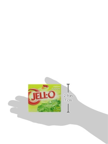 JELLO Melon Fusion Gelatin Dessert Mix (3oz Box)