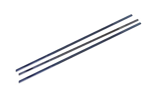 Stainless Steel Walk-in Cooler Door Heater Wire Trim, CAPS ONLY, 3 CT 80" Piece