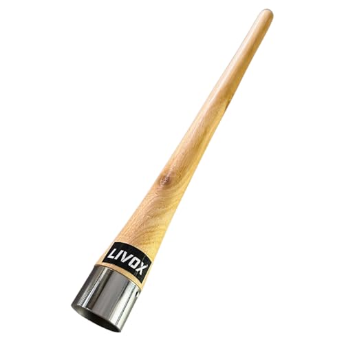 LIVOX Ultra Tacky Rubber Cricket Bat Grip with Cone Bracelet Ring Texture Bat Gripper Cone Cricket Accessories for Boys, 7 Cricket Bat Grip & 1 Wooden Cone
