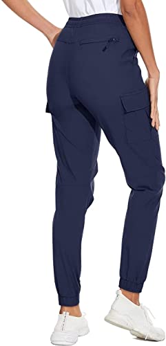 Kefitevd Womens Hiking Pants Breathable Quick Dry Womens Cargo Pants Work Pants For Women Tactical Pants Lightweight Pants Outdoor Waterproof Pants For Women Black #TOP2