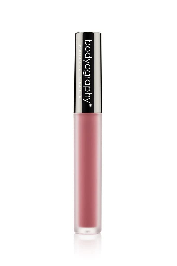 Lip Lava Liquid Lipstick Matte - Au Naturel Perfect Pink Nude by Bodyography for Women - 0.08 oz Lipstick