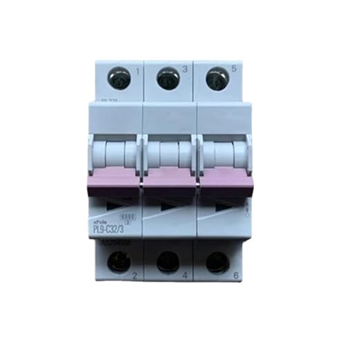 Disjoncteur miniature 32 A triphasé courbe C avec pouvoir de coupure 6 kA
