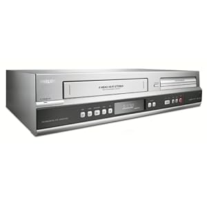 Philips DVDR3545V/37 1080p Upscaling DVDR/VCR Combo with Built-In Tuner
