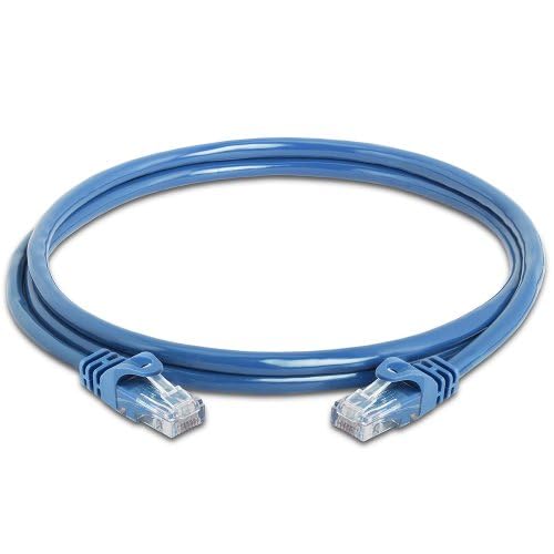 Miniatura 2 de Cmple - Cable Ethernet Cat 6 de 5 pies, cables de conexión Cat6, cable LAN de red de 10 Gbps, conectores RJ45 de 550 MHz, compatible con
