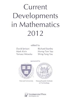Paperback Current Developments in Mathematics, 2012 Book