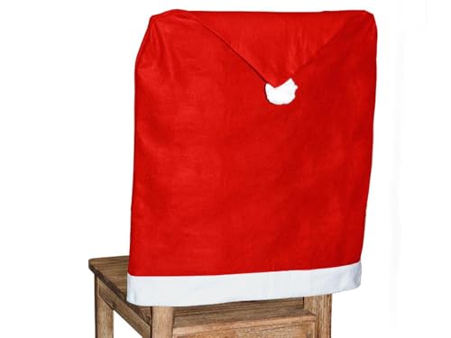 Stuhlhusse Weihnachtsmütze 27 Stuhlhussen WM-69 Weihnachten – Weihnachtsmützen für Stühle – 1...