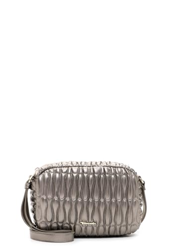 Tamaris Charis Crossbody Bag Darksilver petit sac à main argenté métallisé tendance