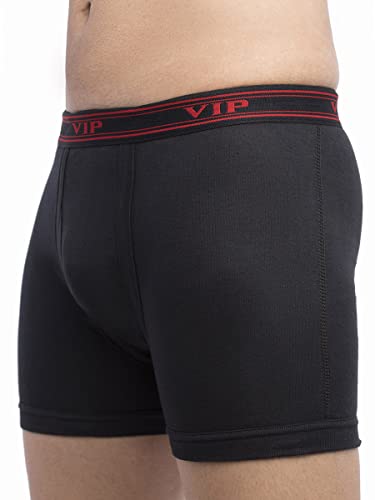 Image of VIP ULTIMAICD Color Men's 100% Cotton Interlock Fabric Trunk with Outer Elastic Waistband