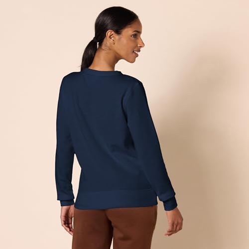 Image of Amazon Essentials Women's Fleece Crewneck Long Sleeve Pullover Sweatshirt (Available in Plus Size)