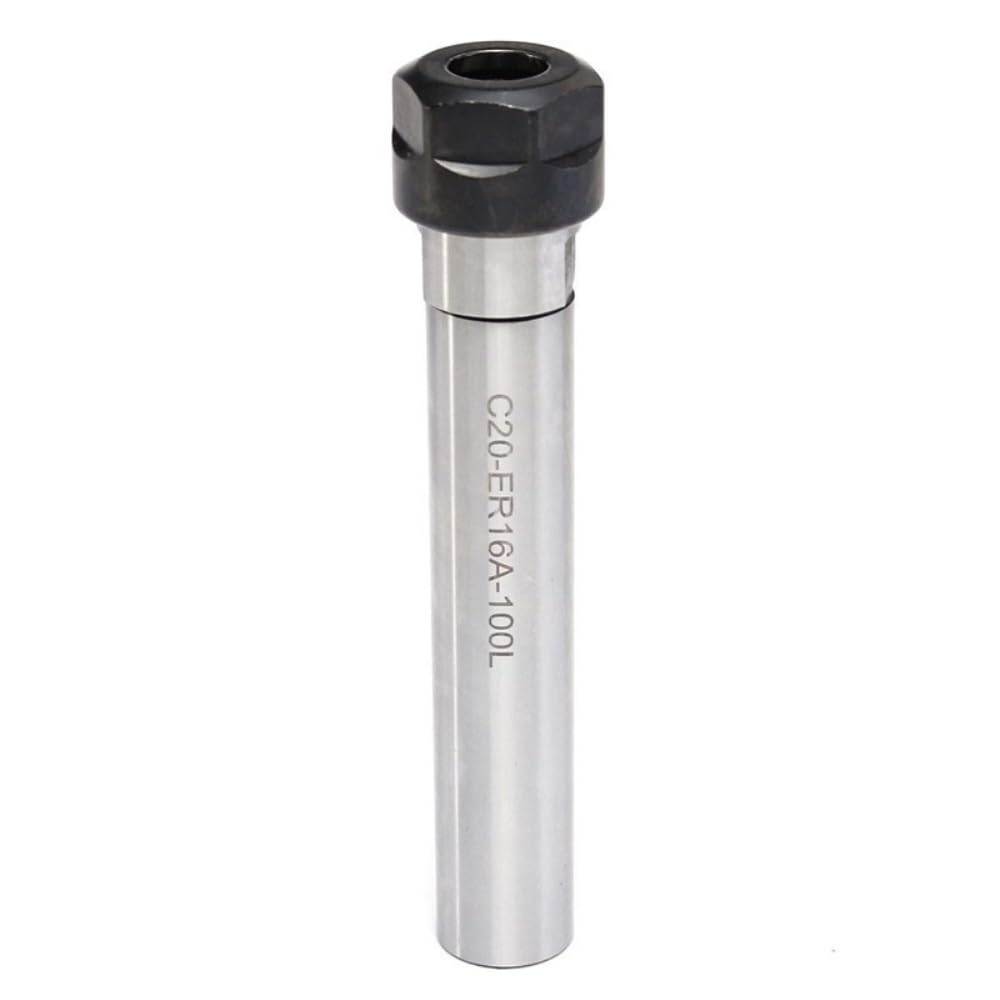 1 STÜCKE A/M-Adapter C20 ER11 C20 ER16 ER25 100L 150L 200L Spannzange CNC Zylinderschaft 20 mm Verlängerungsstange for CNC-Fräser(C20-ER25-150L)