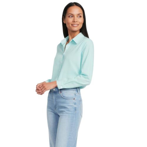 Image of Lands' End Women's Pinwale Cord Long Sleeve Shirt