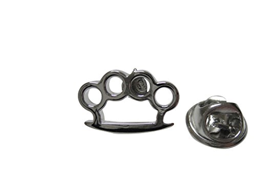 Kiola Designs Brass Knuckle Lapel Pin, Brass