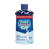 Finish Jet Dry Dishwasher Rinse Aid for Shinier and Dryer dishes, Spot prevention, 250 ml