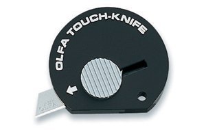 Olfa Touch Knife TK-4B Color Black Model 9537