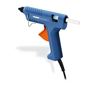 Steinel Heißklebe-Pistole Gluematic 3002, Förderleistung 16 g/min, Inkl. 3 Klebesticks 11 mm, zum Basteln und Reparieren