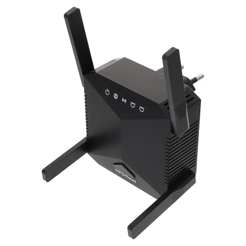 OHPHCALL Repetidor WiFi 300mbps 2.4ghz 4 Antenas Abs Diseño Ventilación Lateral Función Memoria para Ampliar Señal en Casa