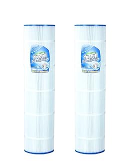 Yoozell Swimming Pool Filter Replaces for C-7459, Filbur FC-6405, Filbur FC-0800, A0557900, R0554500, Aladdin 18504, APCC7352, 85 Sq.Ft Swimming Pool Filter Cartridge, 2 Pack