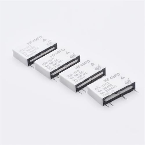 Relais HF49FD-012-1H11T mini relais de puissance 4 broches 12V 10 pièces