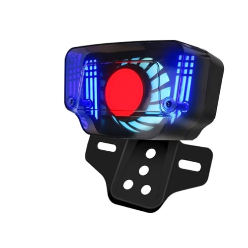 Feu arrière de frein à LED moto feux signalisation RVB pour CG125 12V