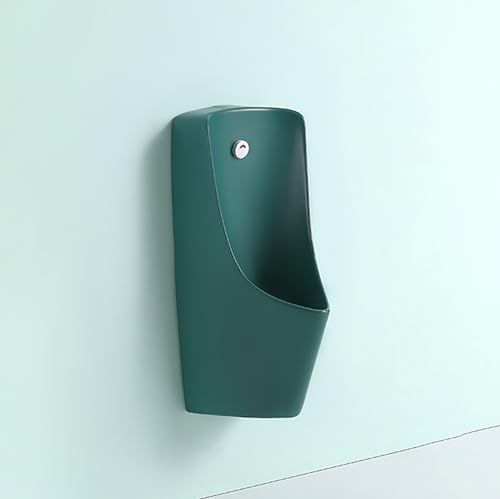 Mural Urinarios de Cerámica,Urinario de Descarga de Alta Eficiencia,Descarga Inteligente con Sensor,para Centros Comerciales.(35x38x75cm/13.78x14.96x29.53in)