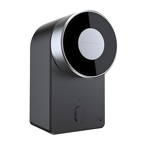 M.I.C. Smart Lock - Serratura Bluetooth per porta, accesso senza chiavi tramite app, compatibile con TTLock, Alexa e Google Home, facile installazione senza foratura, Smart Home Integration