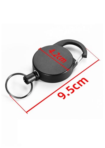 Porte-clés rétractable solide pour éviter la perte de badges - 3