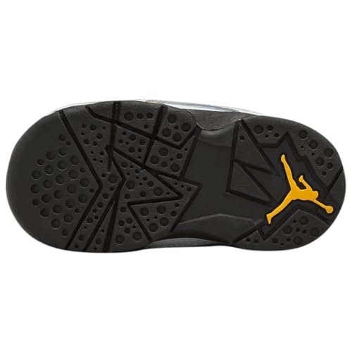 NIKE Jordan True Flight Baby/Toddler Shoes (343797-107, White/Yellow Ochre/Black) Size 64