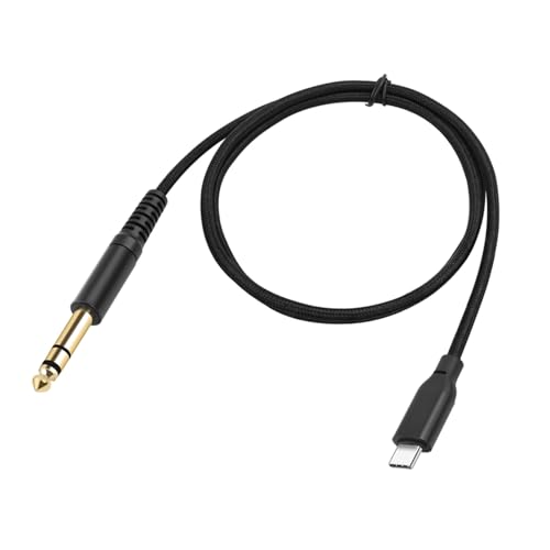Cable de audio USB-C a 6.35 mm Jack 3.5mm HXBER