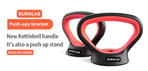 Burnlab 6 in 1 multifunctional weight training kit - Dumbbells, Kettlebells, Barbells & Push up brackets in 1 | Adjustable Weights | Perfect for Full Body Workout for Men & Women