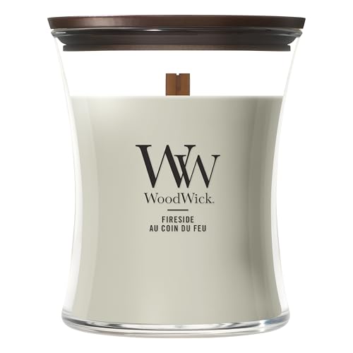 WoodWick | Candela Media | Fireside | Ottimo regalo per donne