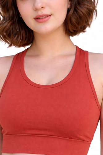 Image of Sports Bra for Women | Non-Padded High Support Gym, Yoga & Running Bra | Seamless Sweat-Wicking Polyester Workout Bra