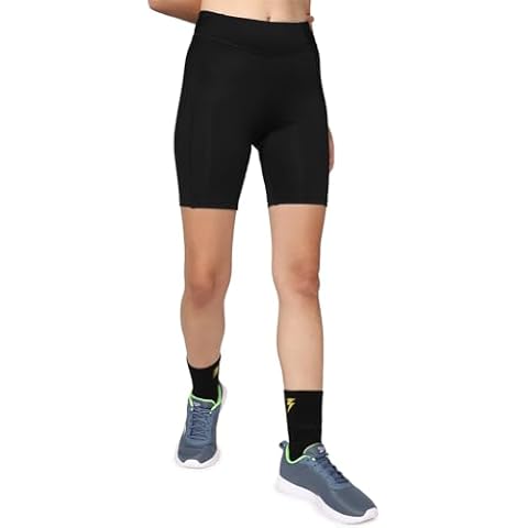 Reebok Women's High Rise Yoga Shorts Cover