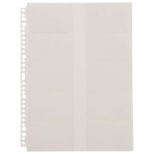 ナカバヤシ くらしのファイル A4 カードポケット CLAF-RA43GY グレー