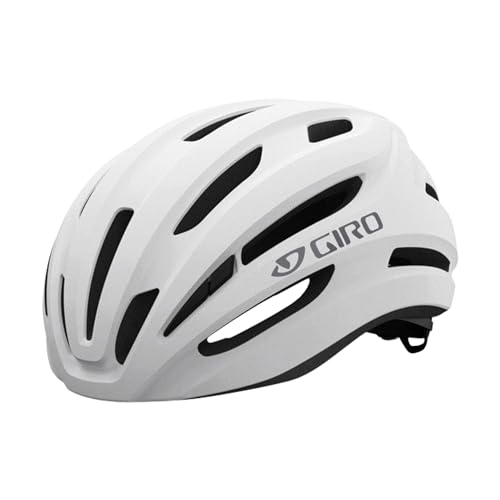 Giro Isode II Cascos, Unisex-Adulto, Matte White/Charcoal, Einheitsgröße