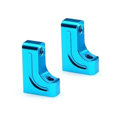 RC Car Accessories for Tamiya for TT-02 XV-01 TB-03 1/10 2Pcs Metal Servo Mount Servo Fixed Bracket Stand RC Car Upgrade Parts Replacement