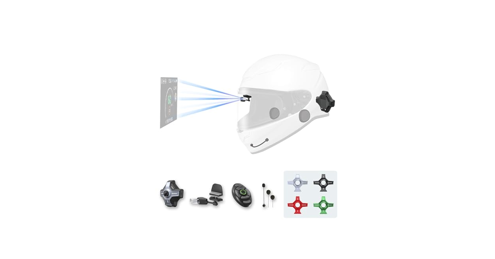 「大家」　MOTOEYE E6 ヘルメットスマートHUD Amazon.com: MOTOEYE E6 Motorcycle Helmet HUD, Head Up
