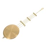 Reloj de péndulo artesanal: la pieza de movimiento del reloj de estilo minimalista puede combinar con varios colores, patrones, formas de reloj, piezas de reloj de péndulo