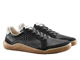 Vivobarefoot Herrenschuhe Draußen 309660-01 GOBI II SNEAKER PREMIUM LEATHER MENS OBSIDIAN Schwarz - 41