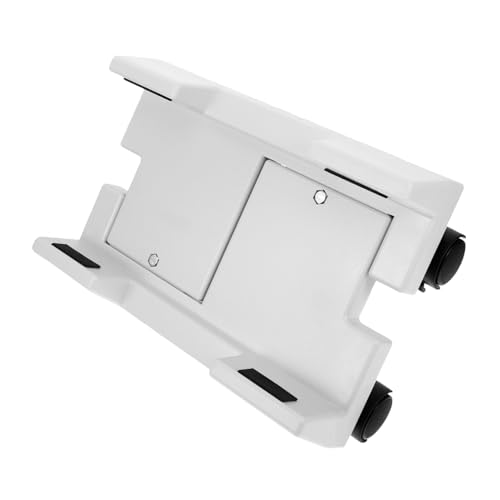 Soporte móvil para torre de computadora TEHAUX con ruedas, carrito para CPU de piso, diseño ahorrador de espacio bajo el escritorio, compatible con gabinetes de torre miniatura 1