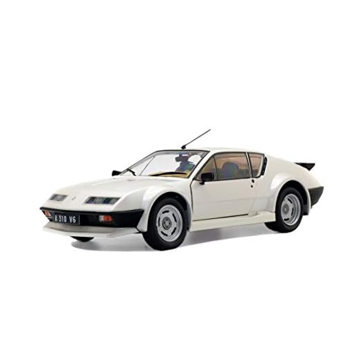 ALPINE RENAULT A310 V6 PACK GT - Maqueta de Coche Escala, 1/18, Blanco