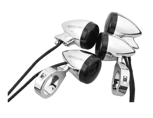 Feu arrière et clignotants LED moto finitions haut de gamme pinces 39mm 41mm