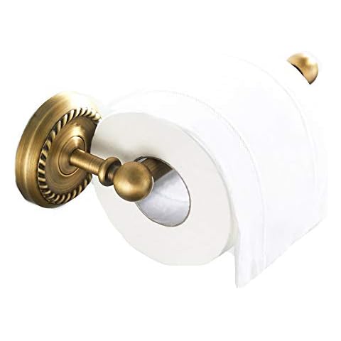 Porte-Papier Toilette Kaxich Laiton Antique Cover